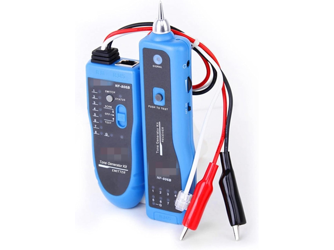 Detector E Testador De Cabos De Rede Wiremap Para Rastreamento De Cabos