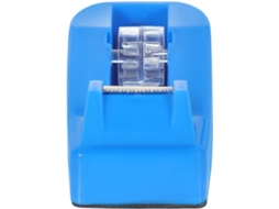 Dispensador de adesivo portátil pequeno Shineofi com base antiderrapante, cortador rápido, suporte para plástico e cola.