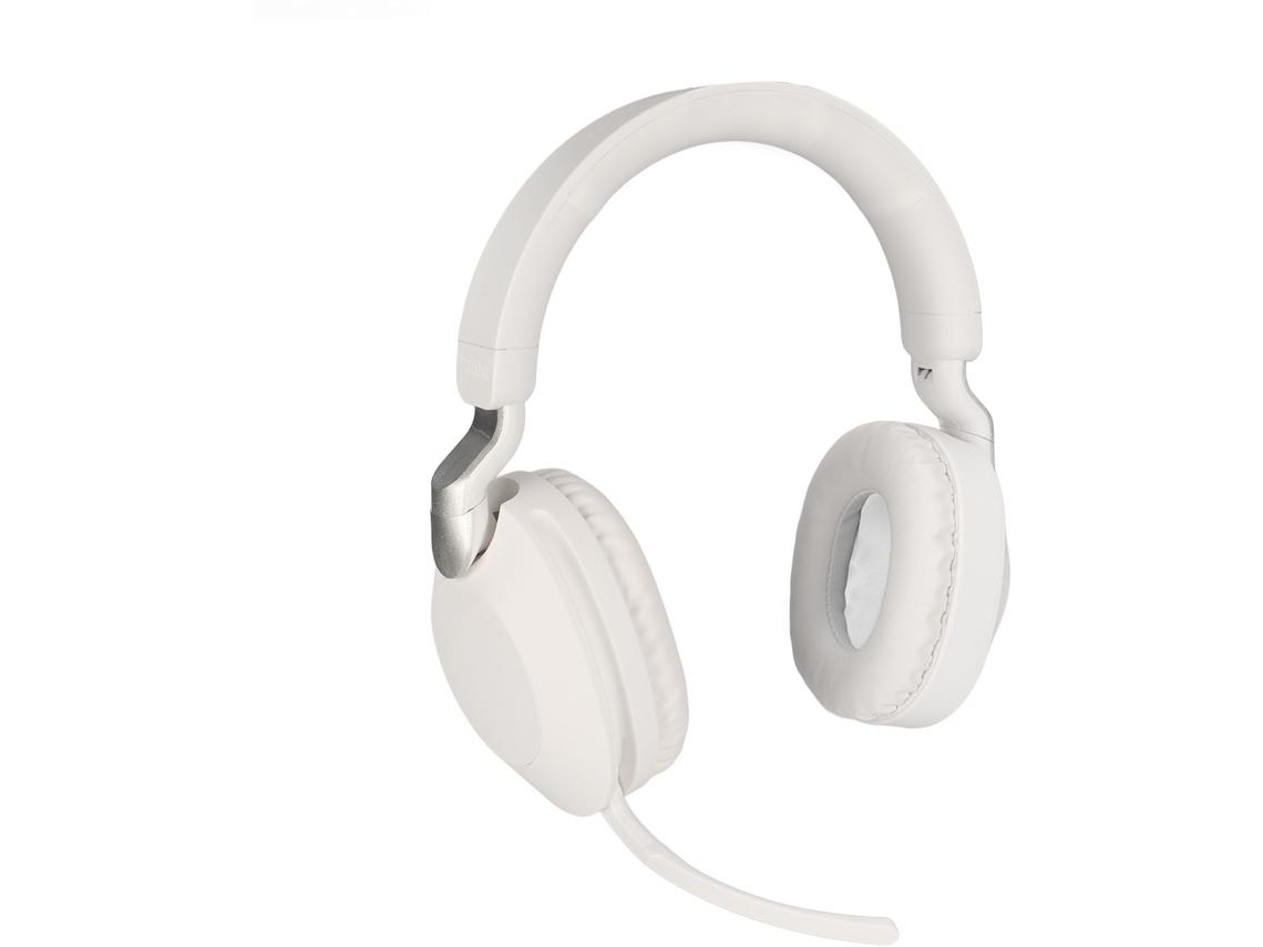 Auricular Sem Fios Bluetooth YIZHOOD Msb2 2 Modos de Conexão Over Ear Microfone Branco