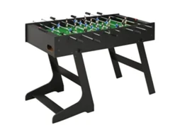 Vidaxl Mesa De Matraquilhos Dobrável 121x61x80 Cm Preto