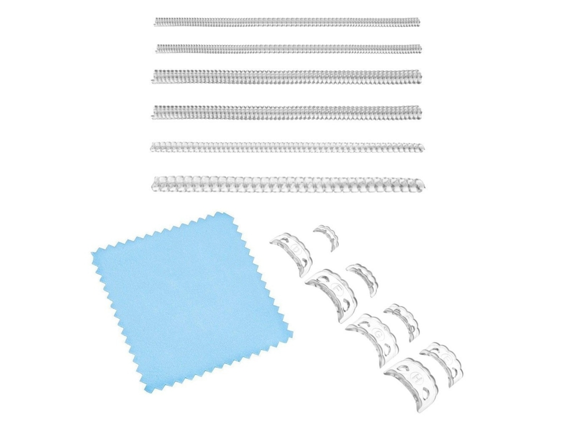 Ajustador De Tamanho De Anel Silicone Invisível Espiral Coração Transp