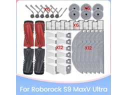For S9 Maxv Ultra Replacement Parts Brush Hepa Filter Dust Bag Mop Cloth Efficient Cleaning Accesso