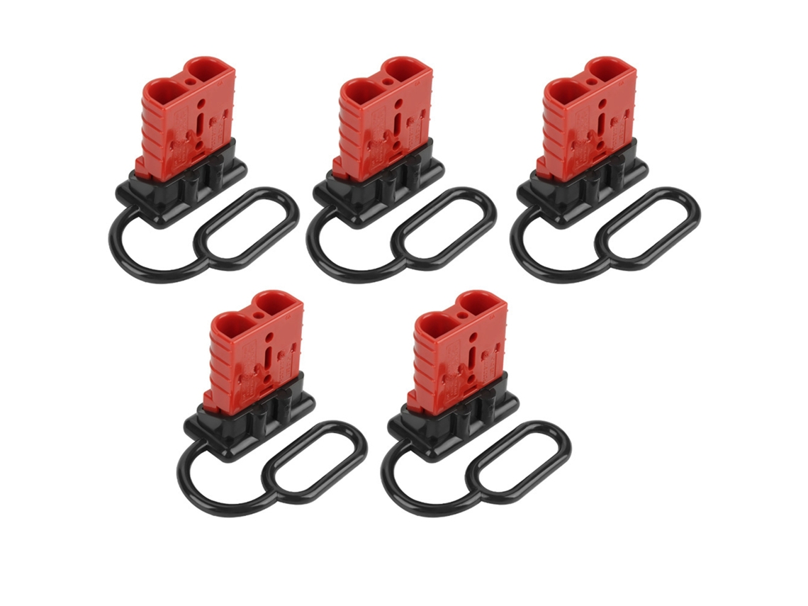 Conector Rápido De Bateria 50a 5pcs Com 10 Terminais