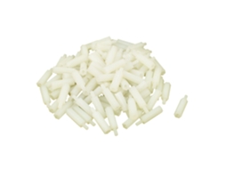 100 Peças de Parafusos Espaçadores Sextavados de Nylon M3 18 + 6 Mm com Rosca Externa para Pcb CHABERLU