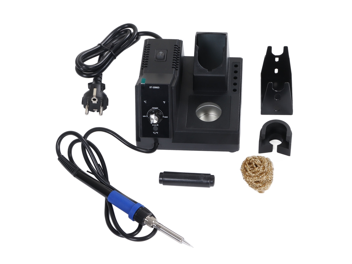 Kit De Estação De Soldadura 80w Com Temperatura Constante Inteligente, Modo De Espera Automática E Plugue Eu 230v