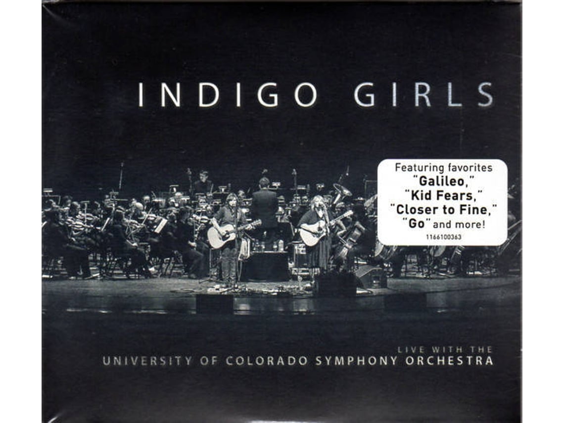CD Indigo Girls - Live With The University Of Colorado Symphony Orchestra