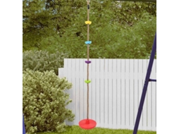 Vidaxl Corda De Escalada Multicolor 30 X 30 X 200 Cm Plástico