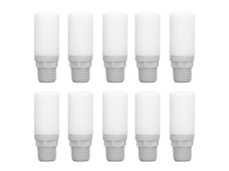 10pcs Silenciador Pneumático G1/4in Filtro De Ruído Pp Para Cilindro Tubo De Escape Acessórios Ferramentas