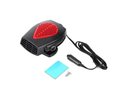 Aquecedor Portátil para Carro 24v, Desembaçador, Acessórios de Aquecimento para Veículos, Vermelho e Preto BRILVIBERA