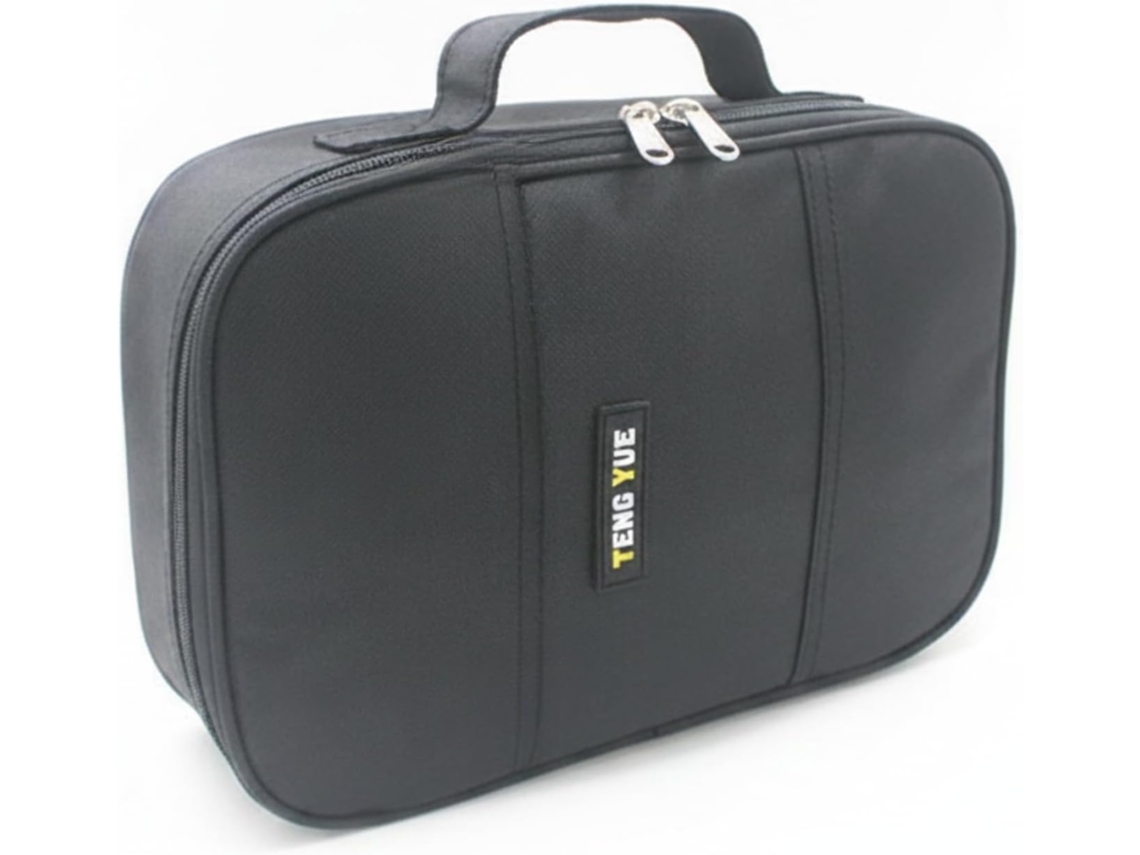Esche Bolsa Retangular Preta Oxford 1680-duraro