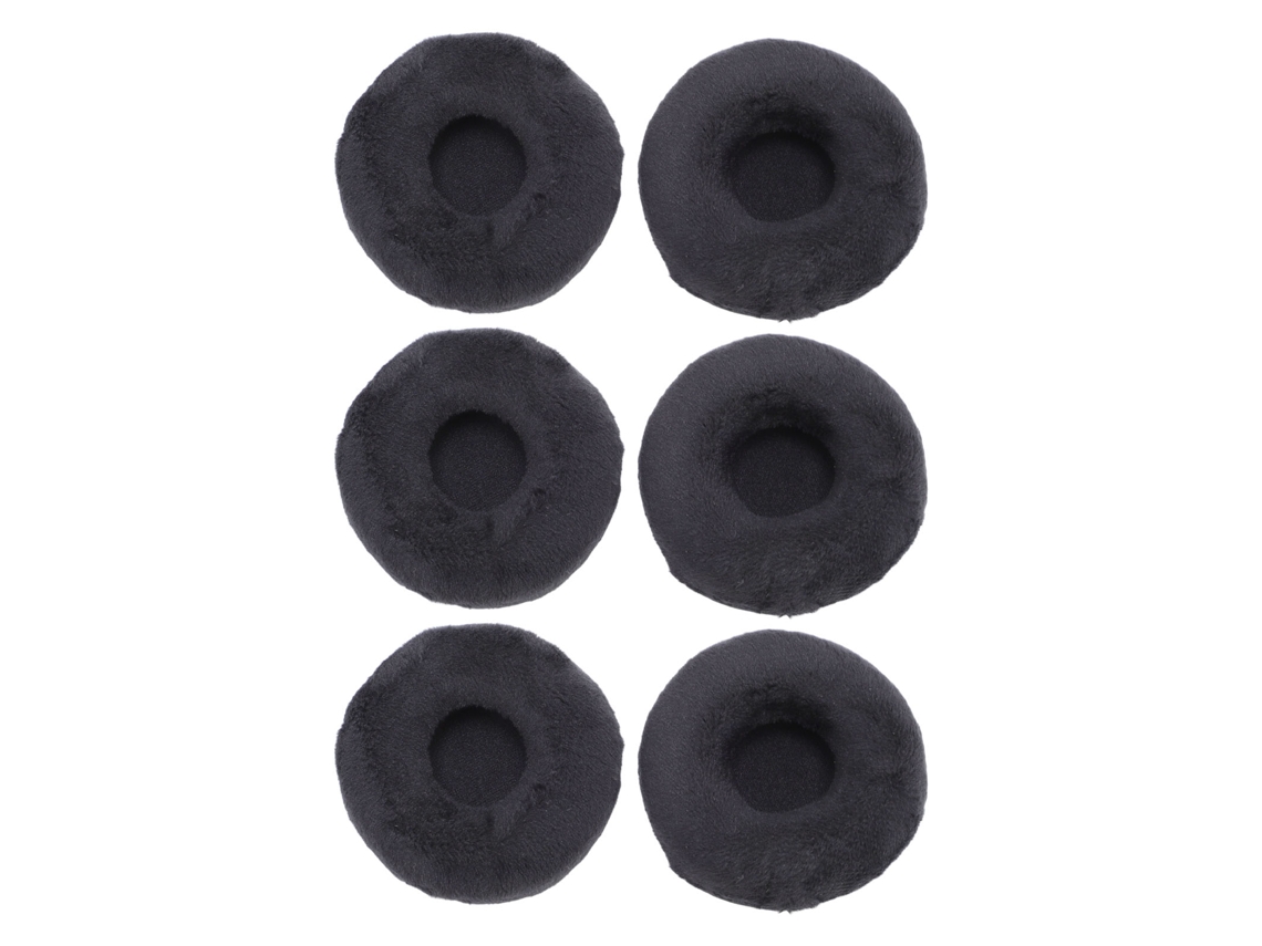 6pcs Almofadas Ouvido Fone De Ouvido 65mm Espuma Memória Para Ath-fc700 Fc707 Cinza