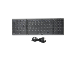 Teclado Bluetooth Plegable Com Teclado Numérico