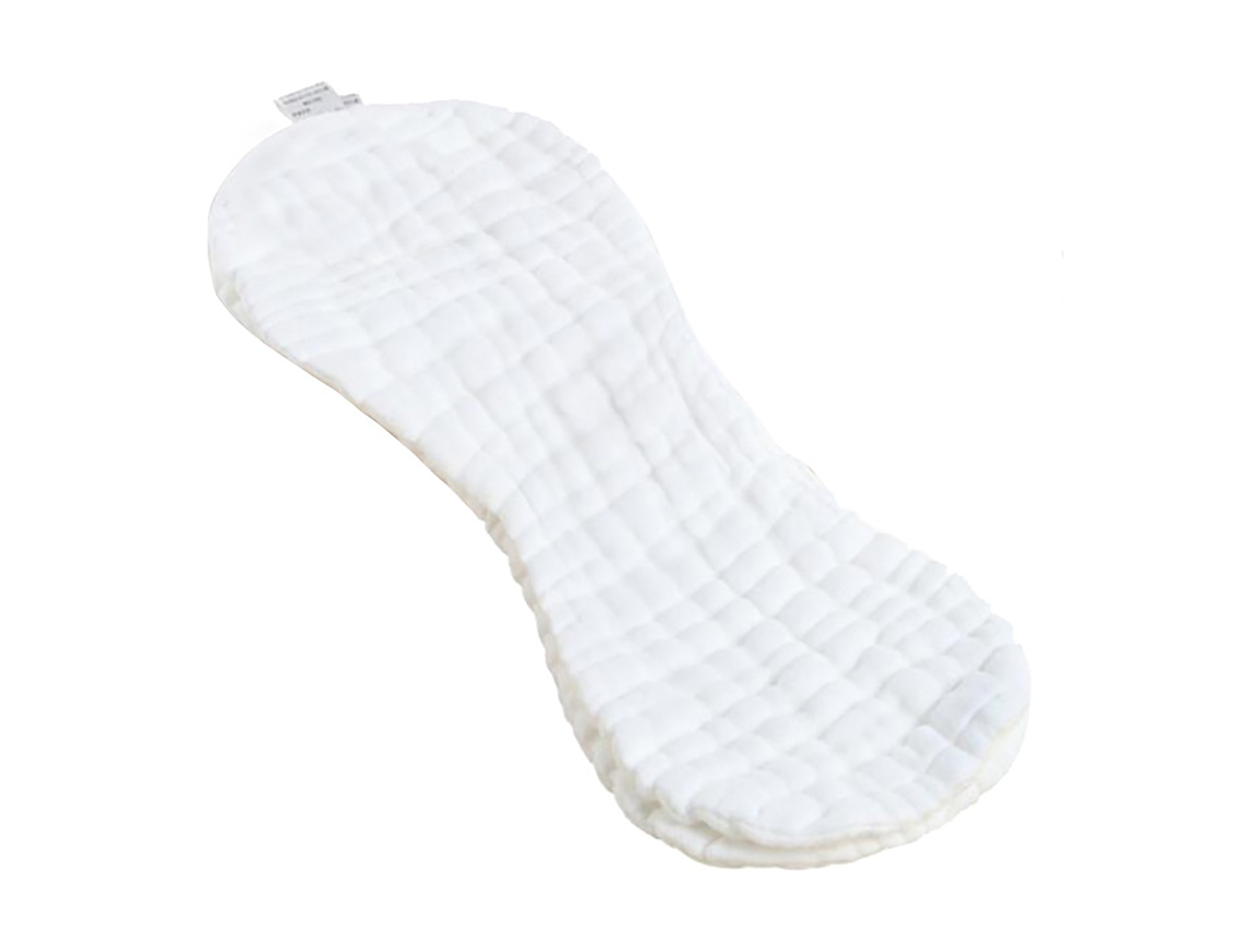 Fralda De Pano Lavável 12 Camadas Gaze Absorvente Transpirável Para Recém-nascido 0-2 Meses