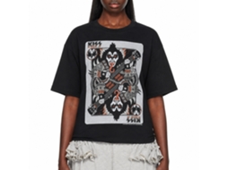 Kiss Ace Of Rock T-shirt Unisex Adults Size:l