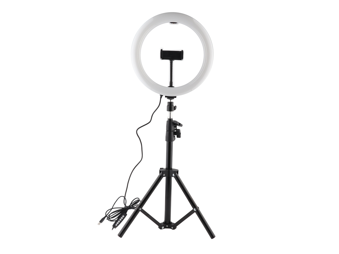 Luz Anel Led com Tripé LAXISCREED para Stream Mobile