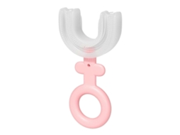 Escova de Dentes Infantil Manual em Formato U com 360 para Limpeza Bucal Crianças Pequenas e Bebês. Macia Grau Alimentício. GOKOCO