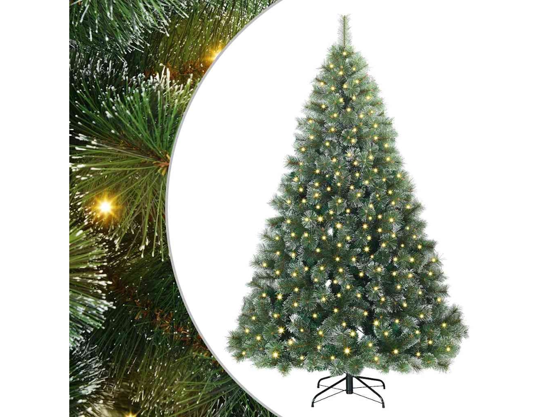 Decoração Sazonal Vidaxl Verde Plástico (180 Cm)