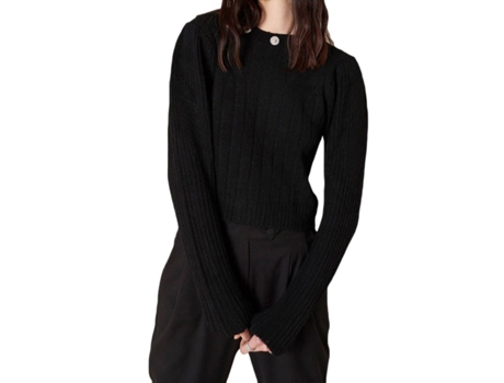 Camisola De Mulher Silvian Heach Tuman Clássico Preto (l)