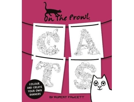Livro on the prowl cats de illustrated by rupert fawcett (inglês)