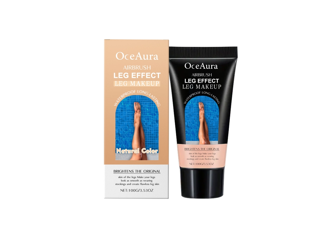 Base Bronzeado Pernas com Tom Natural, Pele Uniforme e com Brilho LAXISCREED