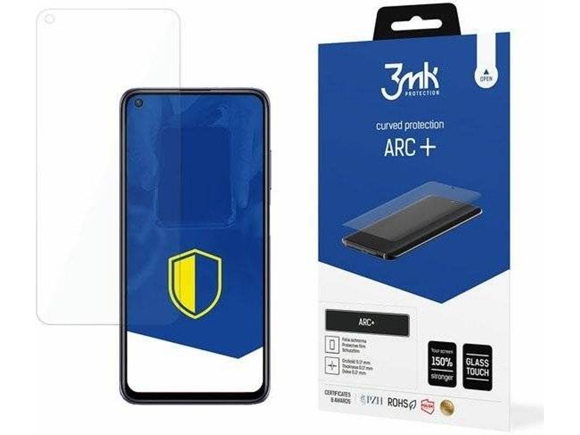 Película Vidro Temperado Xiaomi Redmi 9T 3MK Full Cover Transparente