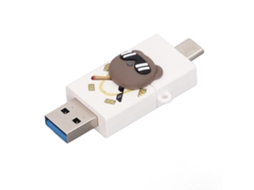 Pen Drive LAXISCREED Usb Type c Push pull Compatível
