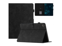 Capa de couro para tablet Samsung Galaxy Tab A7 Lite 8,7 polegadas T220 T225 com suporte para cartão e capa preta impressa Hengrongshen