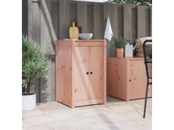 Vidaxl Porta De Cozinha Meppel Castanho 50 X 9 X 82 Cm Douglas Maciço