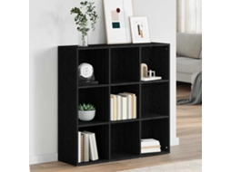 Vidaxl Estante 98x29x97,5 Cm Derivados Madeira Preto
