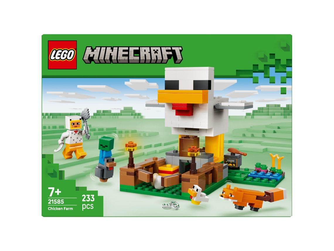 Lego® 21585 Minecraft® Granja De Galinhas – Galinheiro Com Animais