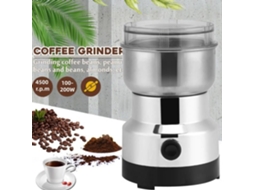 Moedor de café elétrico 100-200W Linhaça Nozes Pimenta Moedor de especiarias Liquidificador de aço inoxidável-ALA S/MARCA