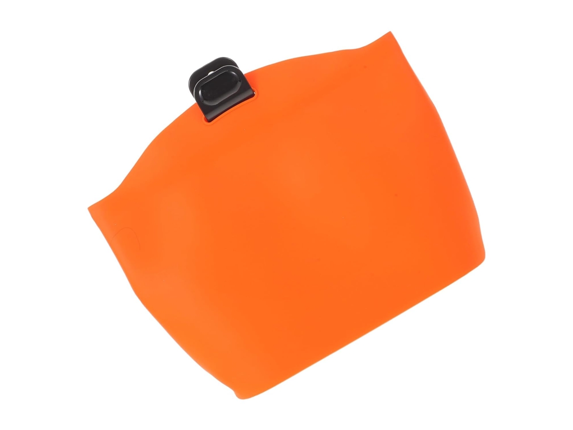 Lixeira Compacta Para Carro Feita De Silicone Macio E Impermeável.