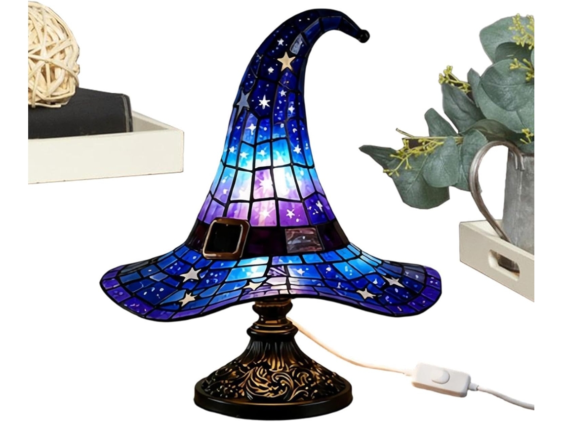 Luminárias Em Formato De Chapéu Bruxa, Luzes Decorativas