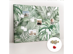 Painel De Cortiça Para Parede Folhas De Plantas Para O Corredor Espelharte (140x100 Cm)