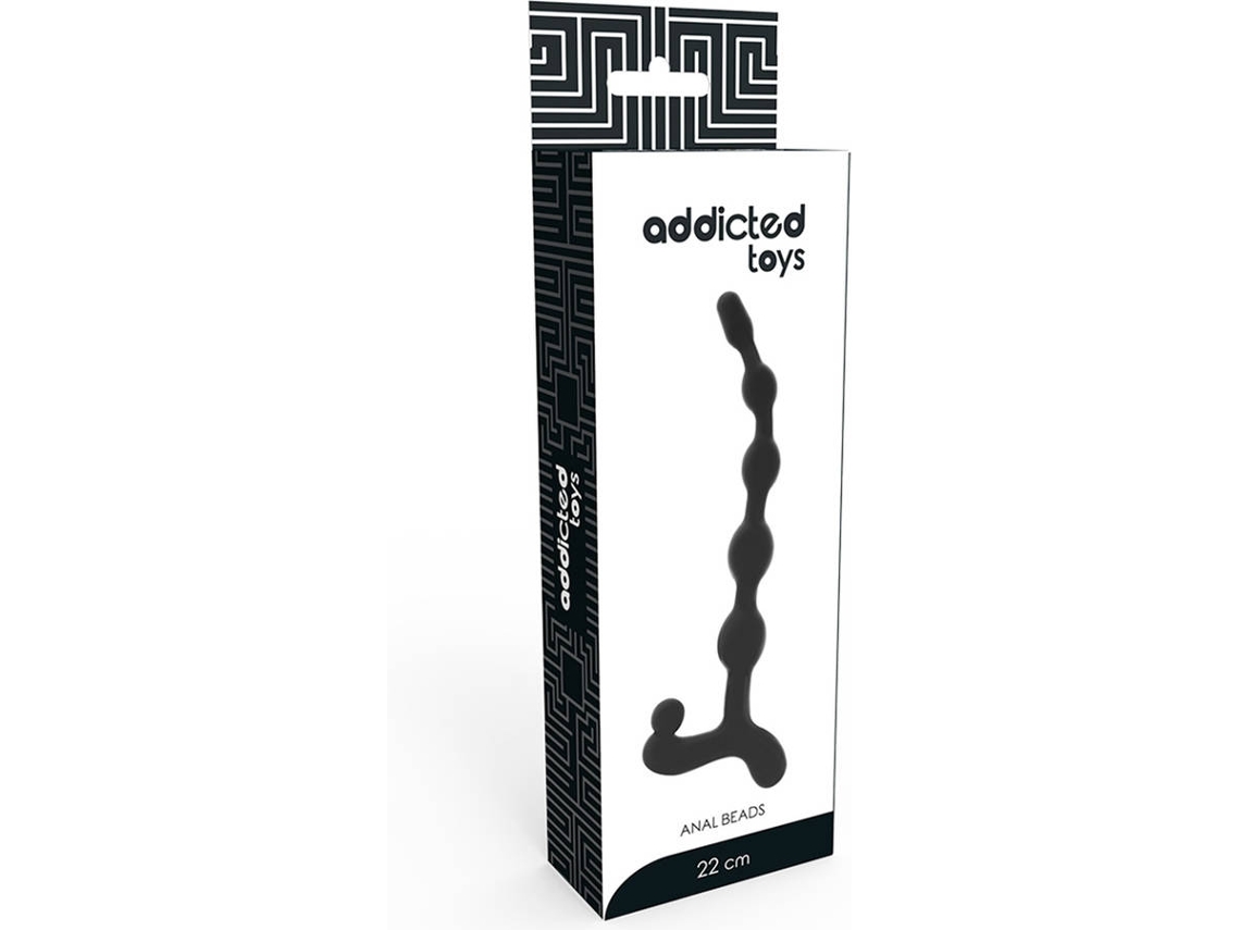 Estimulador ADDICTED TOYS BEADS-ADTOYS22 (Preto - 22 cm)