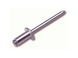 Remaches aluminio 4 x 8 con vastago caja 500
