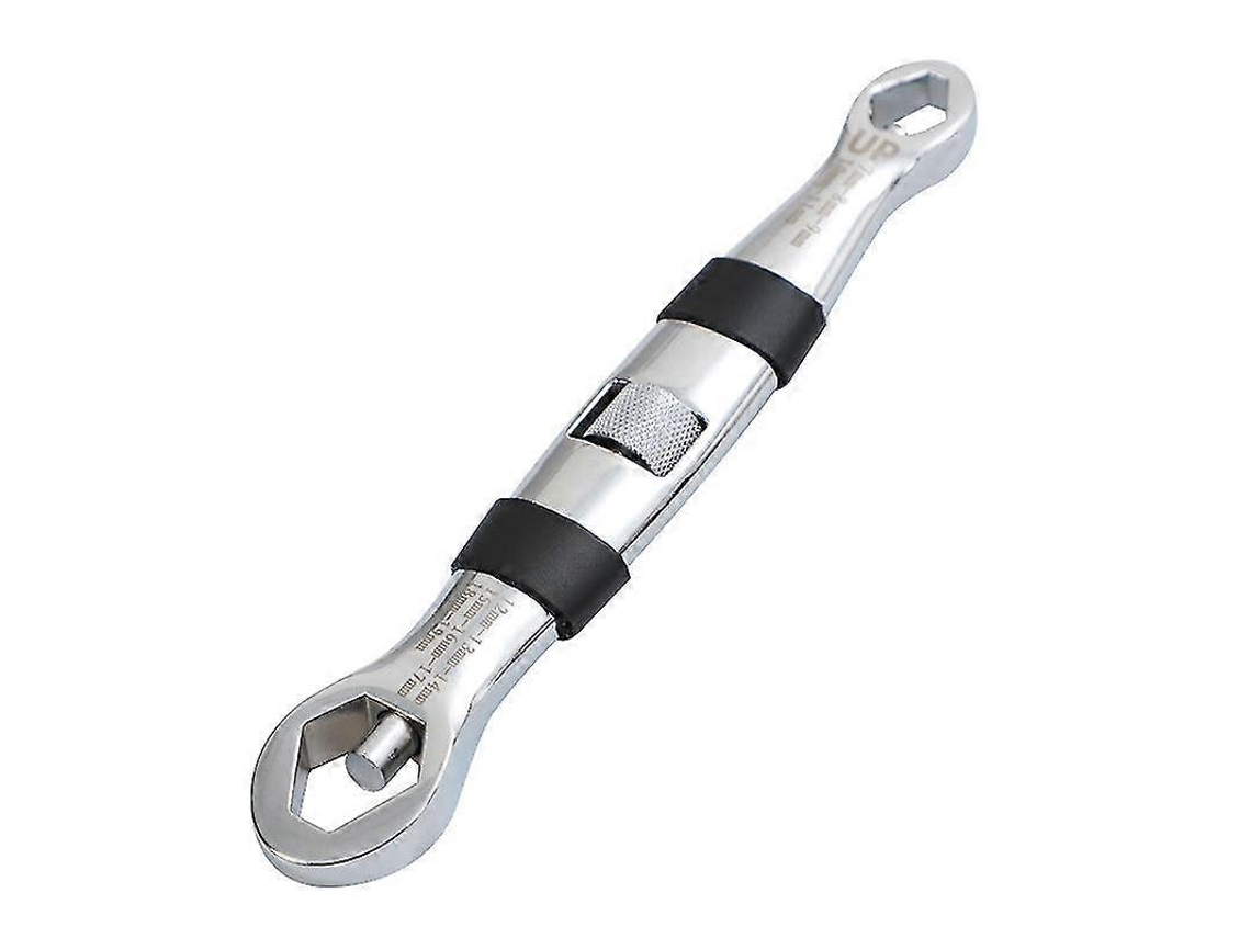 Chave Adjustable Desmontável de Aço Cromo Vanádio com Cabeça Dupla e Palo Telescópico para Manutenção e Reparações