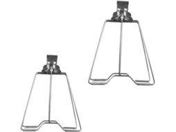 Pinças Para Grelhar Toddmomy, 2 Peças, Em Aço Inoxidável, Resistentes E Ideais Para Churrasco Frango Assado No Espeto