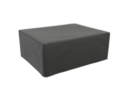Capa Móveis Jardim Impermeável Inverno Uv 235x190x90cm Cinza