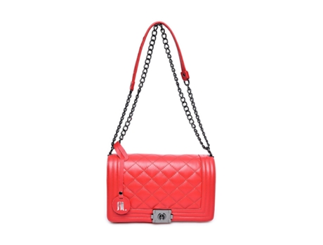 Mala De Ombro De Mulher Anna Luchini Rosso Vermelho
