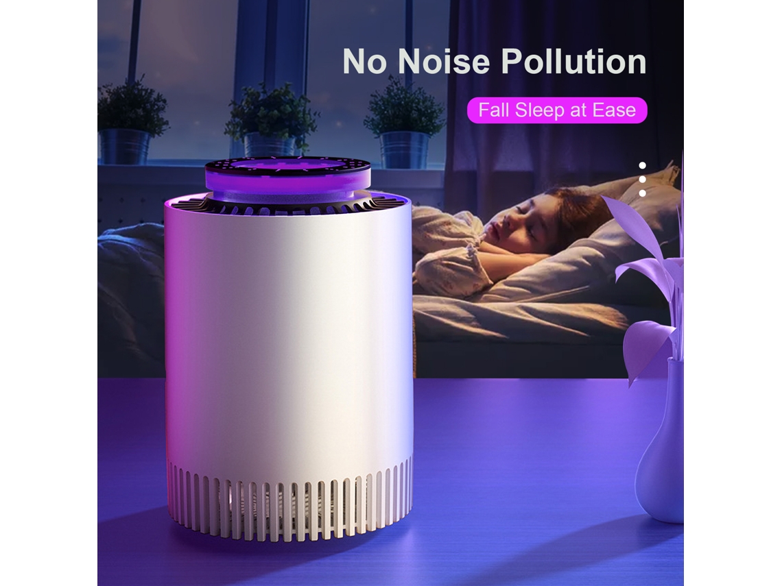 Inseticida Eletrônico Luz Azul Para Capturar Moscas E Mosquitos