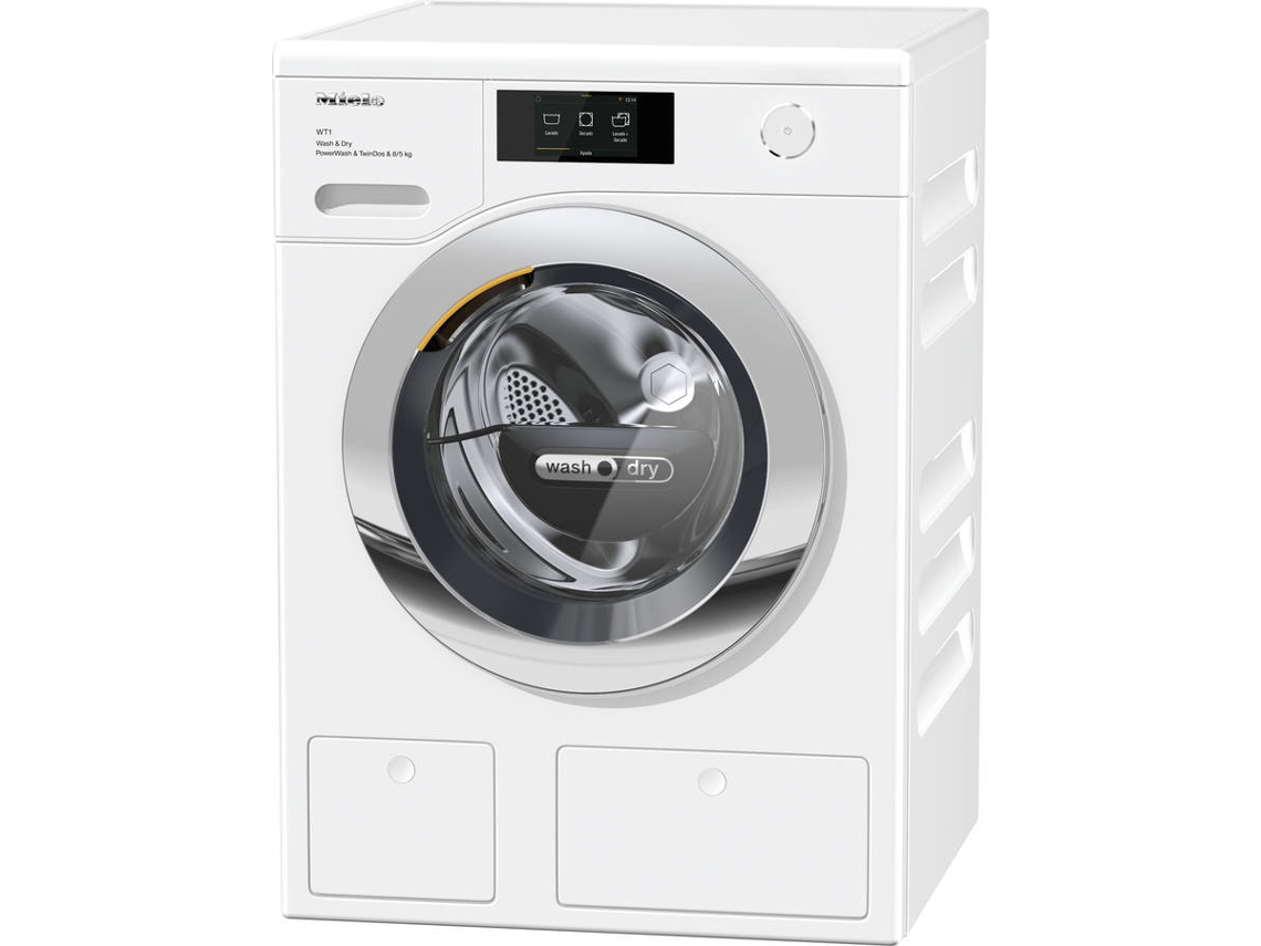 Máquina de Lavar e Secar Roupa MIELE WTR 860 WPM ((5/8 kg - 1600 rpm - Branco)