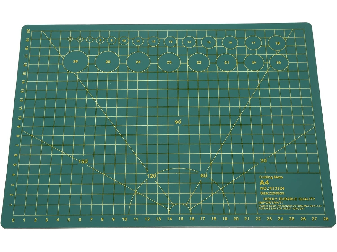 Base de Corte A4, Durável e Auto regenerativa, Ideal para Costura e Scrapbooking. SFUSHOS