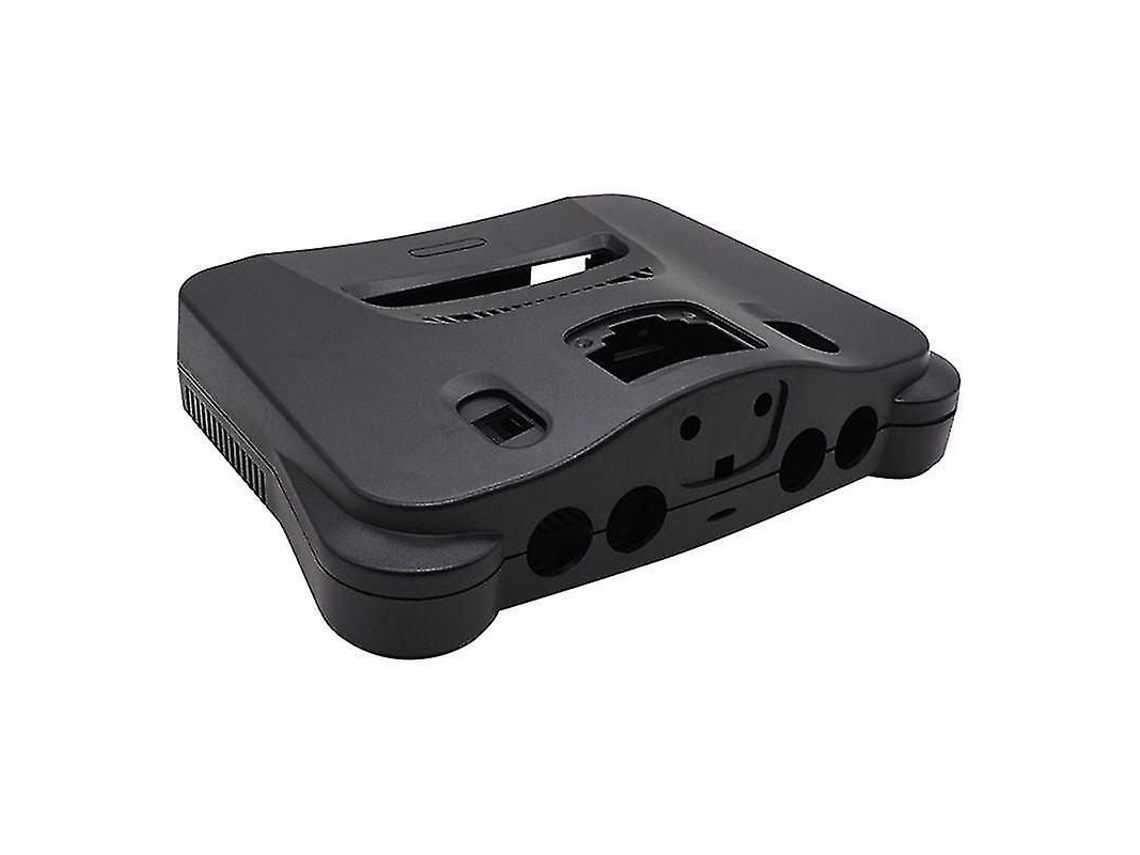 2026 capa de Plástico Translúcido para Console N64 Retro, Shell de Substituição Preto com Ferramenta de Instalação
