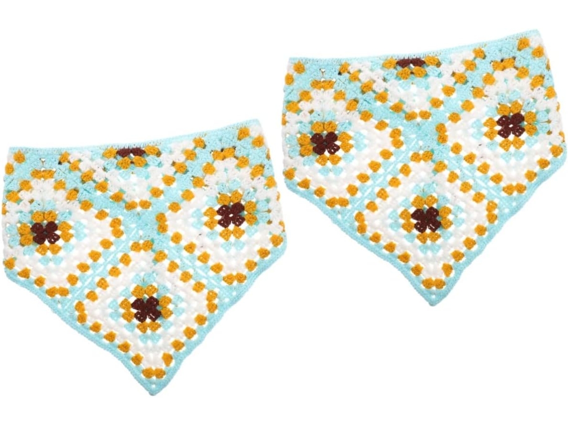 Conjunto De 2 Bandanas Coloridas Para Cabelo Feminino, Acessório Elegante E Confortável Para Os Olhos.