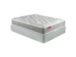 Pack PIKOLIN Sommier Branco + Colchão Molas Ensacas Sleep (150 x 190 - 62 Cm de Altura)
