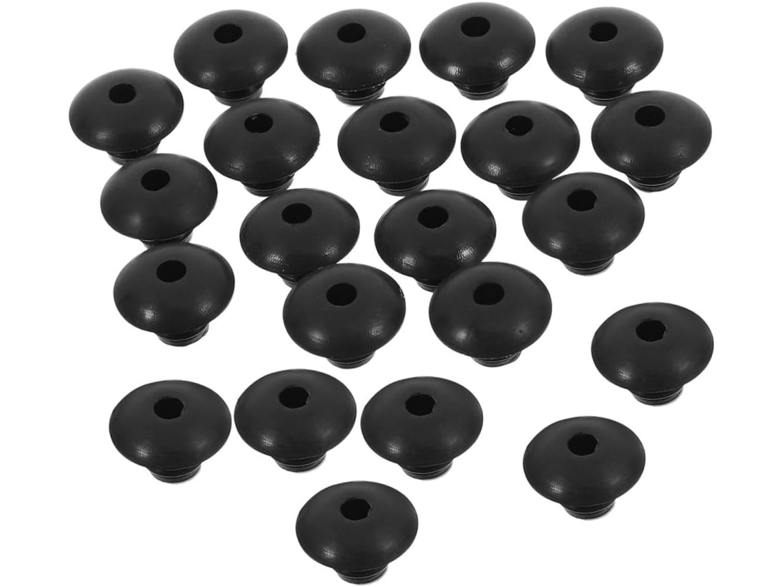 Conjunto De 100 Travas Gancho Para Painéis Perfurados 1/4 Polegada, An