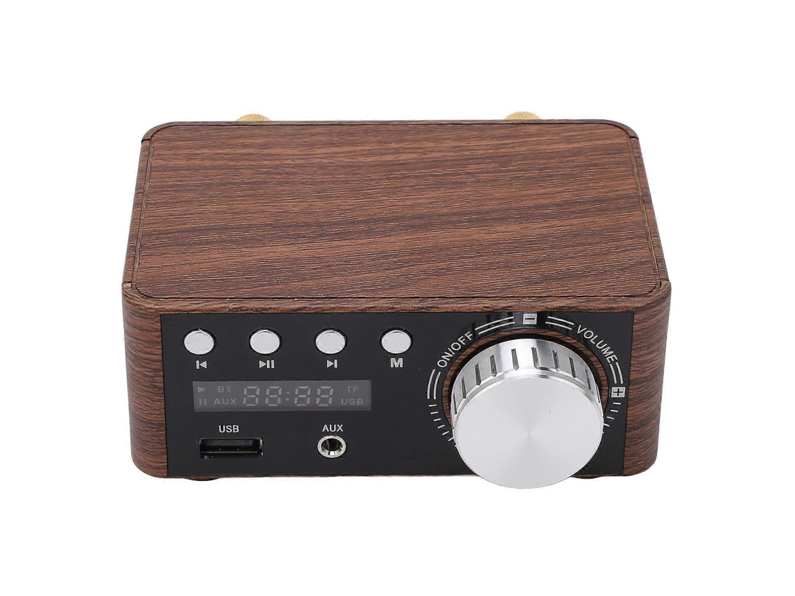 Amplificador De Áudio Digital Compacto Com Leitor De Cartão De Memória, Estéreo Hi-fi, Usb, Bluetooth 5.0, 50 W X 2.