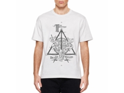 Rockinstone Harry Potter Harry Potter Illustration White T-shirt Size:xl