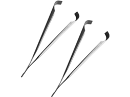 Pinça Para Peixe E Caranguejo Yardwe, 2 Peças, Em Aço Inoxidável, Utensílio Doméstico Multifuncional